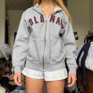 Old navy zip up jacket hoodie.